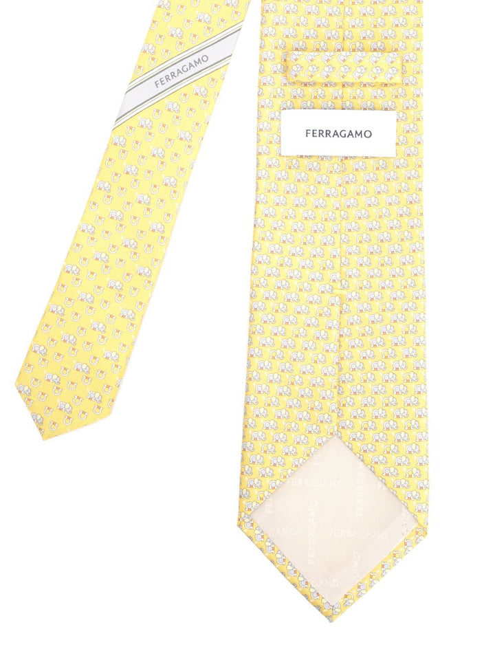 Ferragamo Orazio F.Giallo Scarves And Foulards - Yellow | 2b8d9801b680e49d58eceae54b182011363b4dce