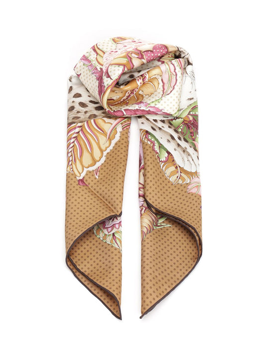 Ghepardi Scarves And Foulards Beige