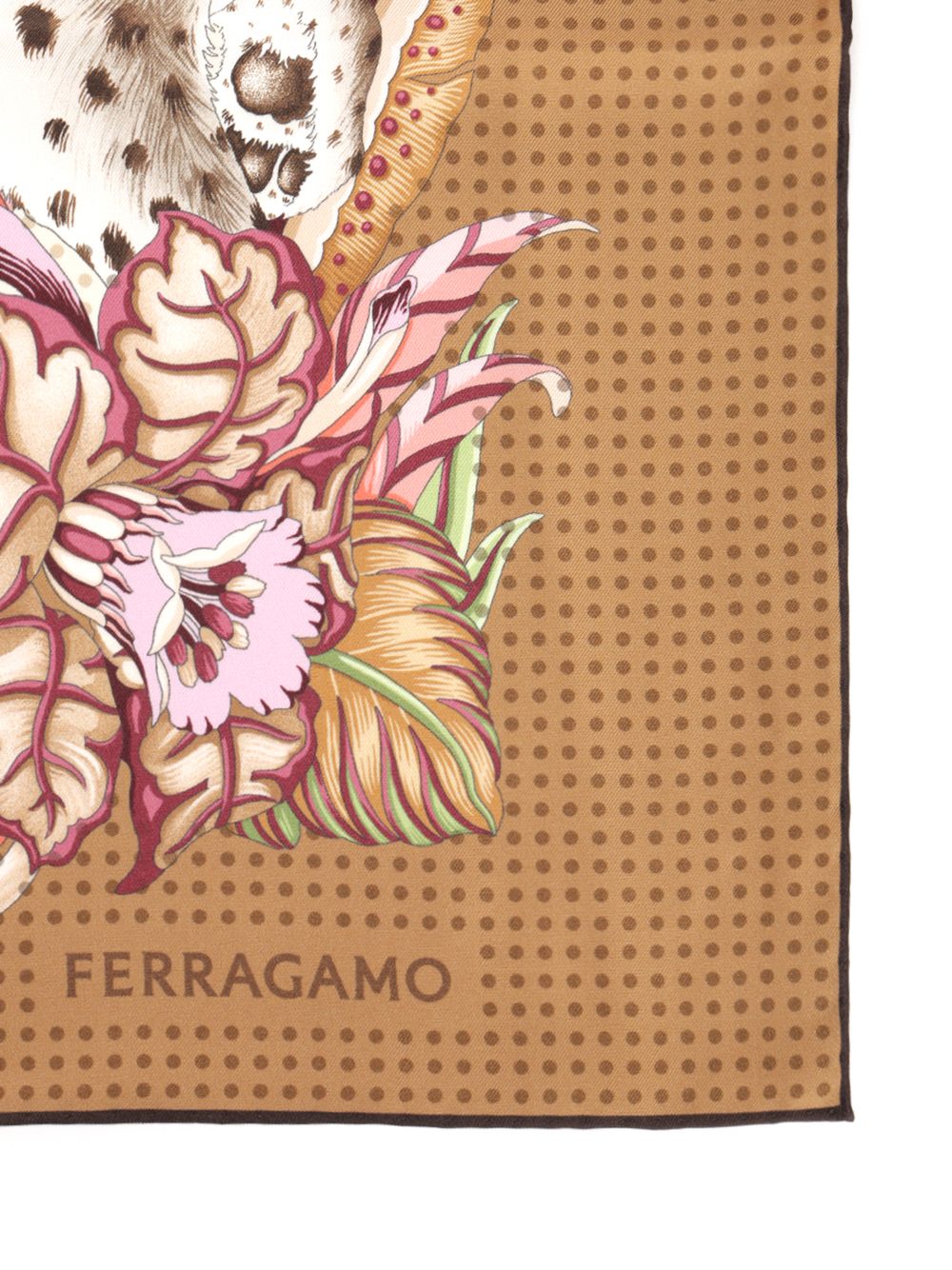 Ferragamo Ghepardi Scarves And Foulards - Beige | a2391522f21dee44253003264fe441fccf52e3ad