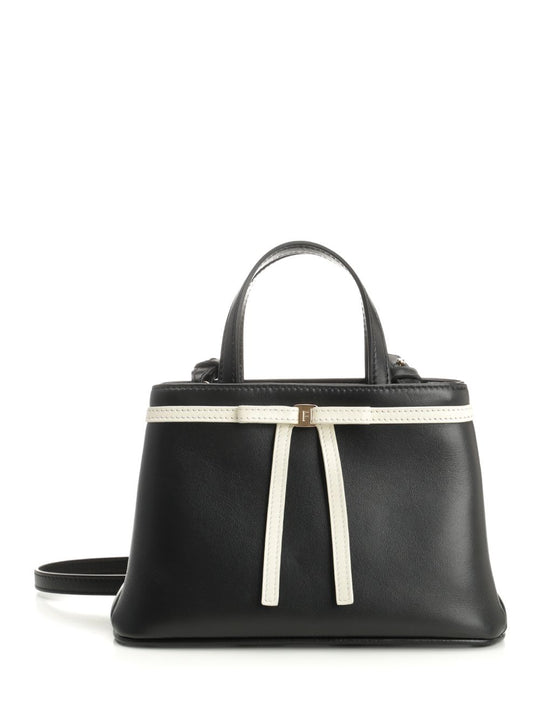 Bow Handbags Black