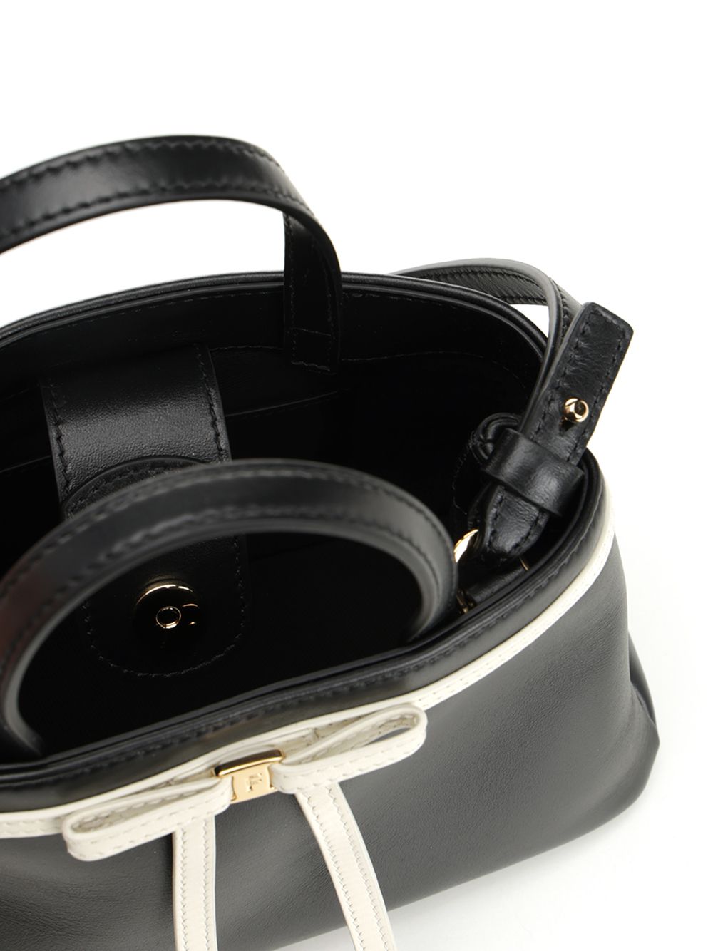 Ferragamo Bow Handbags - Black | 6c252f4f9e42016484aa1b68cc3da465f68dfcd4