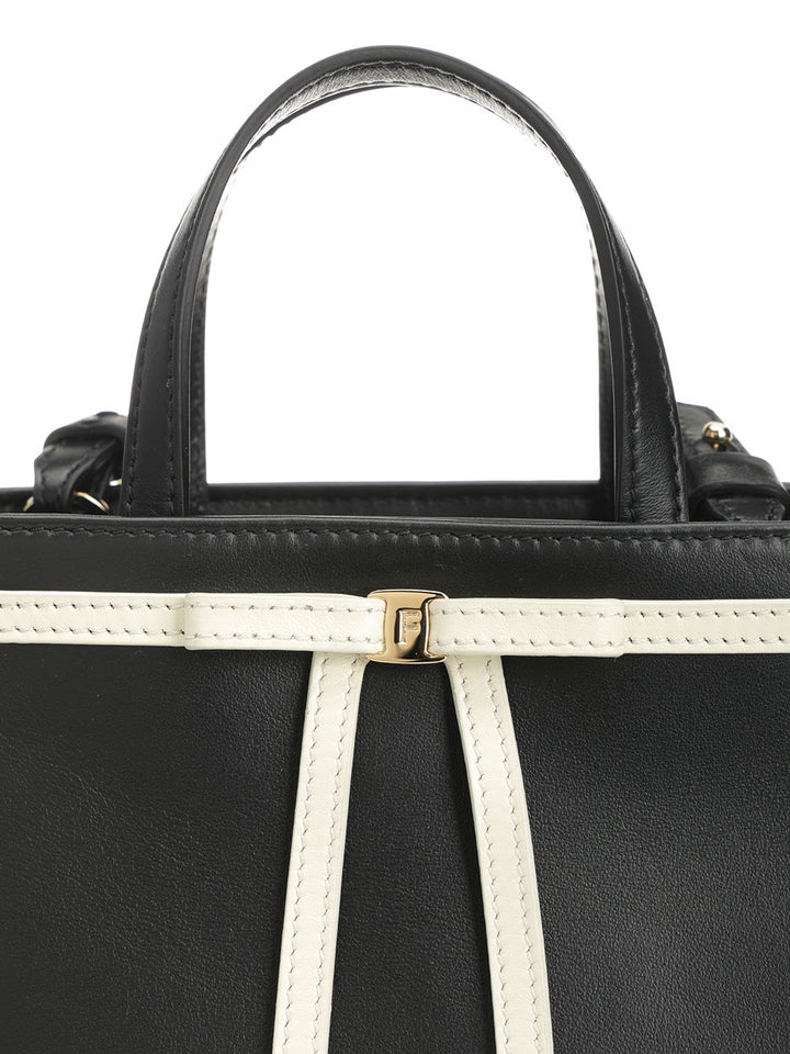 Ferragamo Bow Handbags - Black | be5d18118ab0ea1d454cba251baa2a132fc1adb5