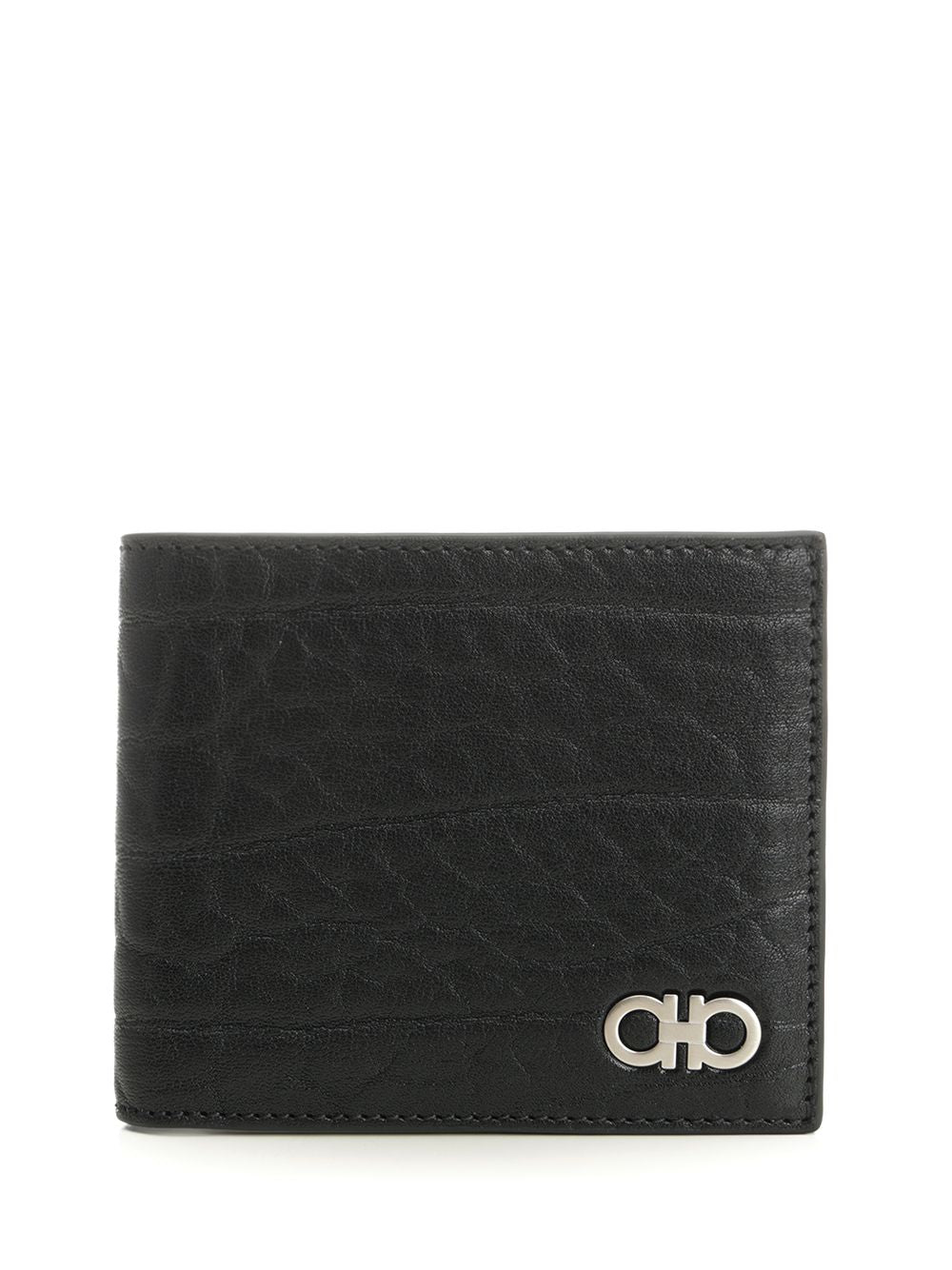 Ferragamo Leather Wallet Revival Ganc Wallets - Black | 599e7268938b5d19b0cd58afac15ed1bd27100eb