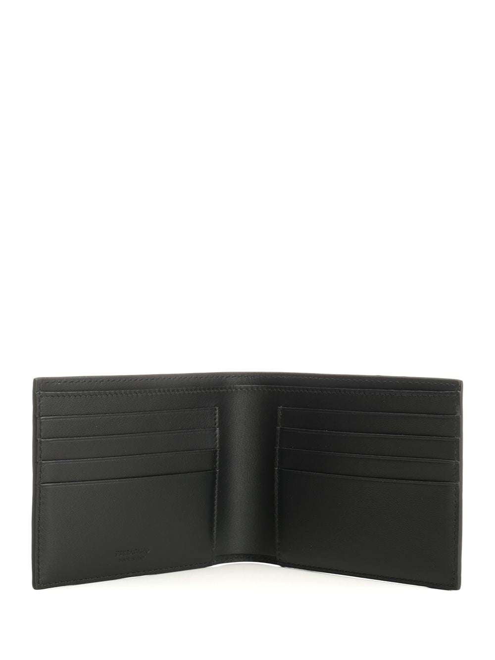 Ferragamo Leather Wallet Revival Ganc Wallets - Black | fced555cf641e1551f40bfef5973410b45319b00