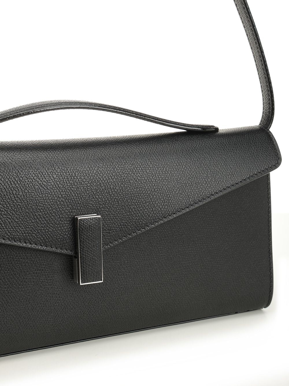 Valextra Iside Clutch With Handle And Strap Clutches - Black | 3305575d1078f699d8b63a94db20e4955d390ae8
