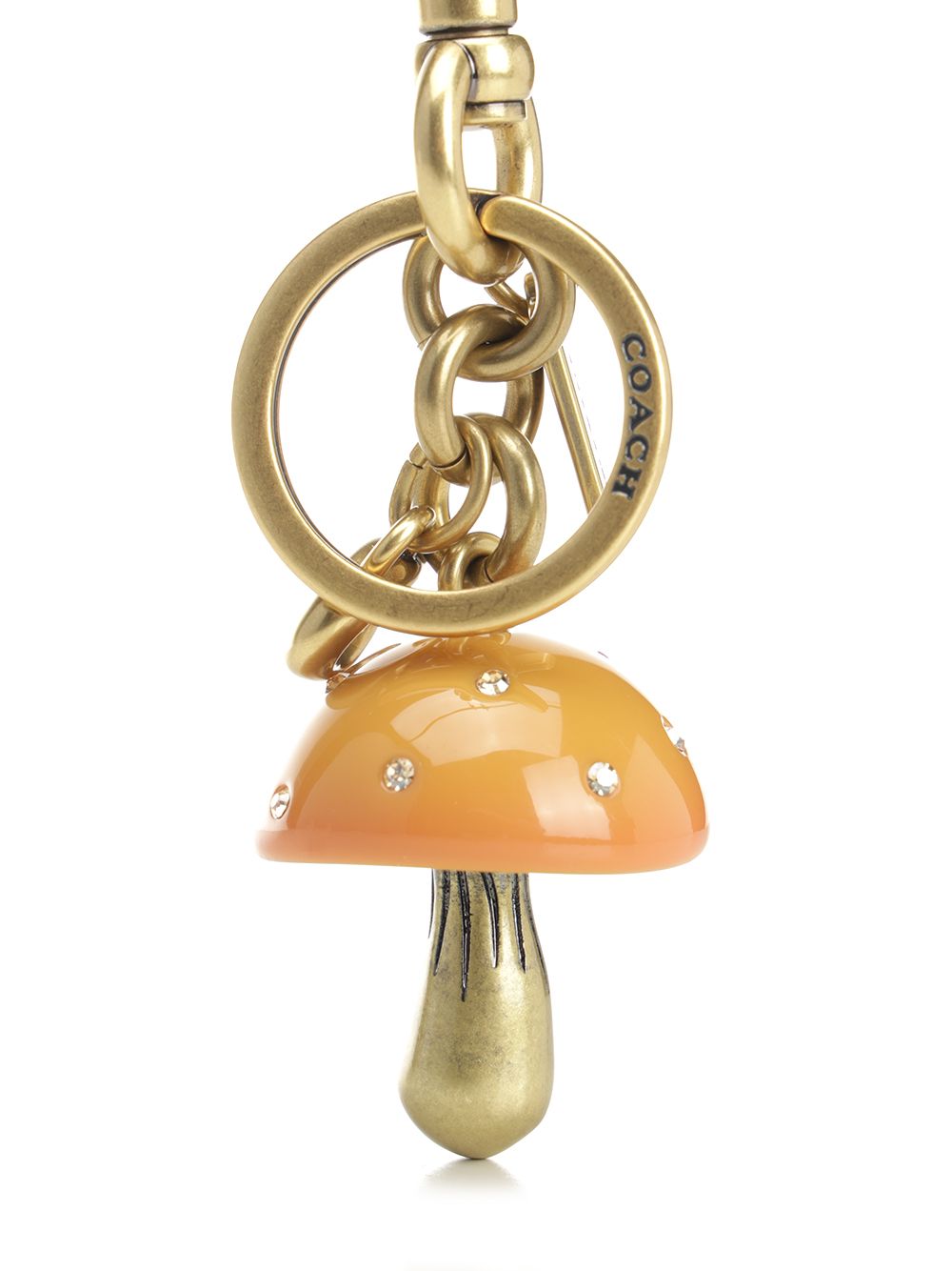 Coach Mushroom Bag Charm Keyrings - Yellow | 0a214620a027dcc25cb665f0fc7bfd7662b79fe6