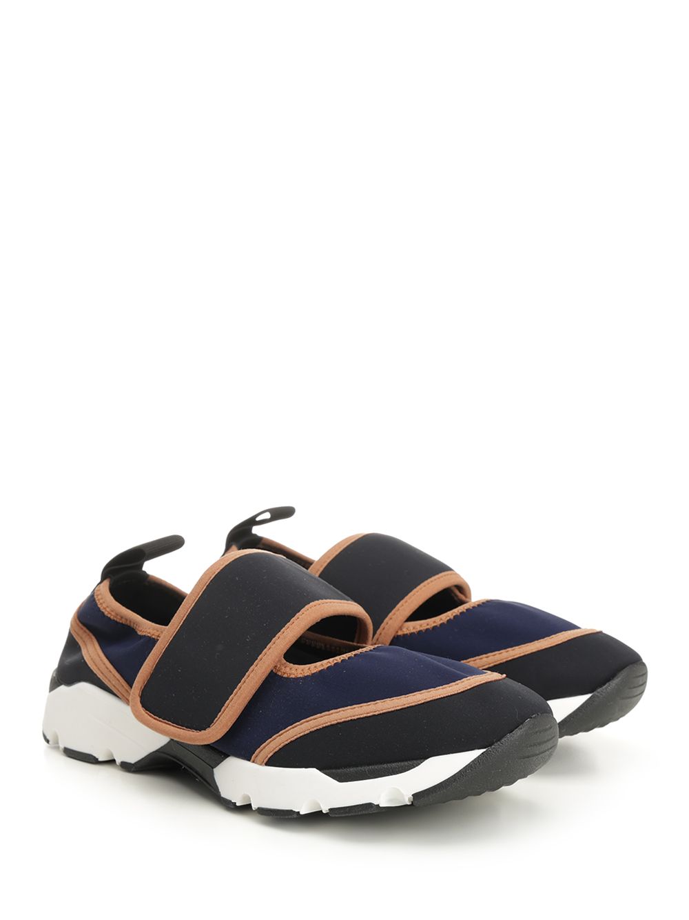 Marni Running Sneaker Mary Jane Scarpe basse - Multicolor | d220457510a07f6a8faec44666407804e24319b5