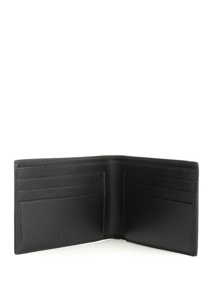 Ferragamo Leather Wallet Wallets - Black | c0c8532a314f946de76730507e24fccf18b294a4