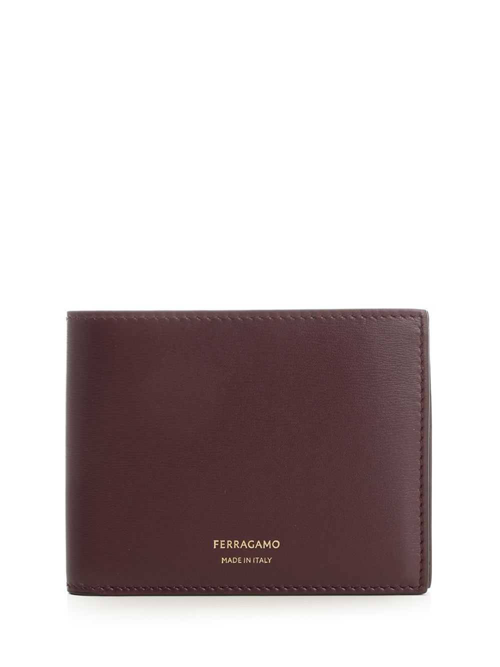 Ferragamo Leather Wallet Wallets - Bordeaux | b4e4fd42b0fcfd4d1727569cdd5f856567b78116