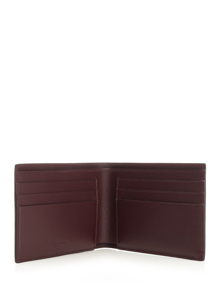 Ferragamo Leather Wallet Wallets - Bordeaux | eb1dd7a829cceee0b75dc5adef13471bd151a418