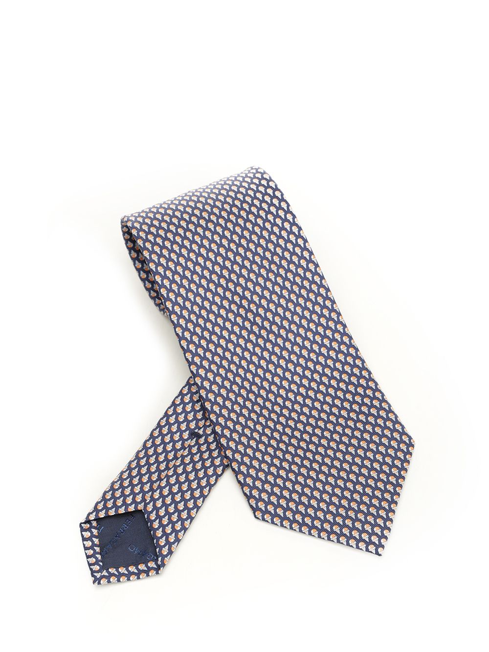 Ferragamo Silk Tie Ties And Bow Ties - Blue | 4944d9419727a42ecd0811643027fc01ca24f3fb