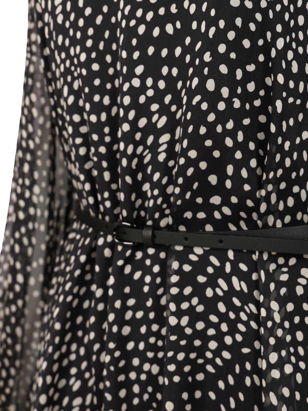 Max Mara Studio Long Dress Dresses - Black | db6c10eac68d7b4b0c5aa9f9b9ae72a4577a77b8