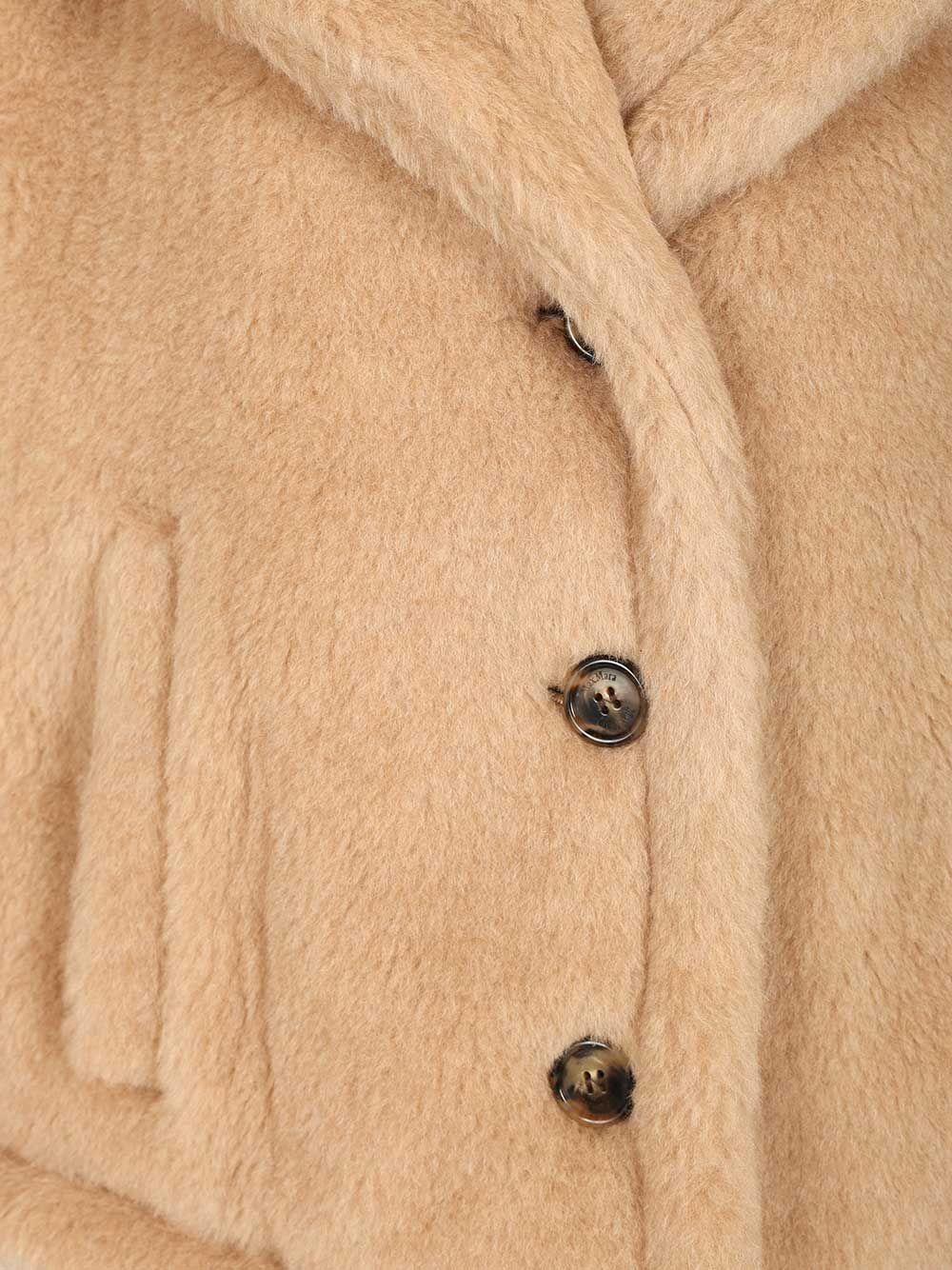 Max Mara Corvino4 Alpaca-Cashmere- Silk Teddy Cape Coats - Beige | 61d60757515d4bea5da6dfdd77e17bb556385972