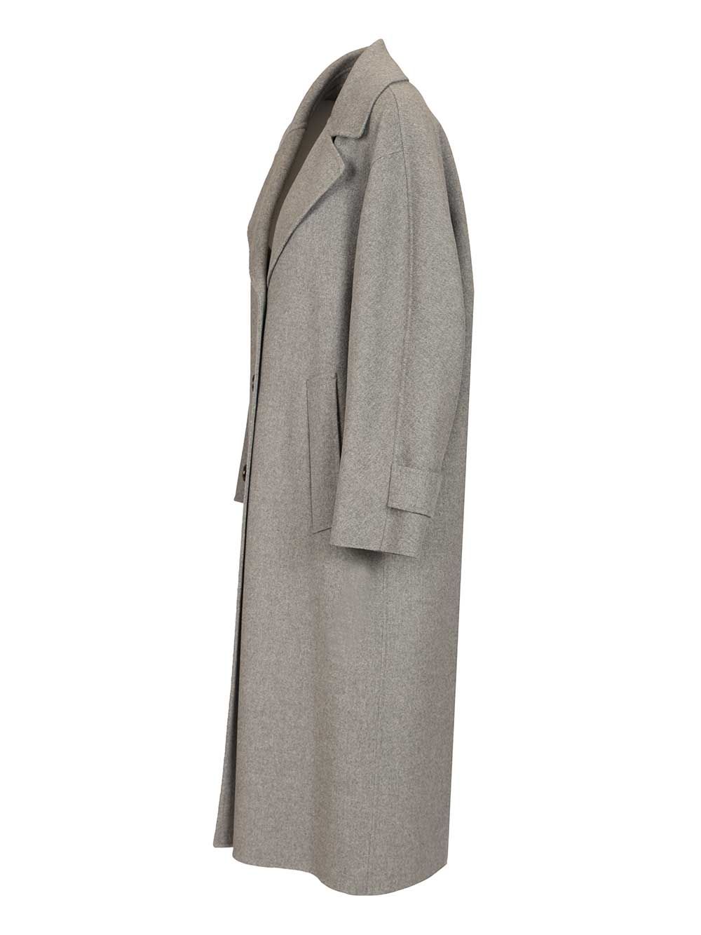 ' S Max Mara Zoe Coats - Grey | e97207bf089dbf7a4fd01fc2487b272baf19b6cf