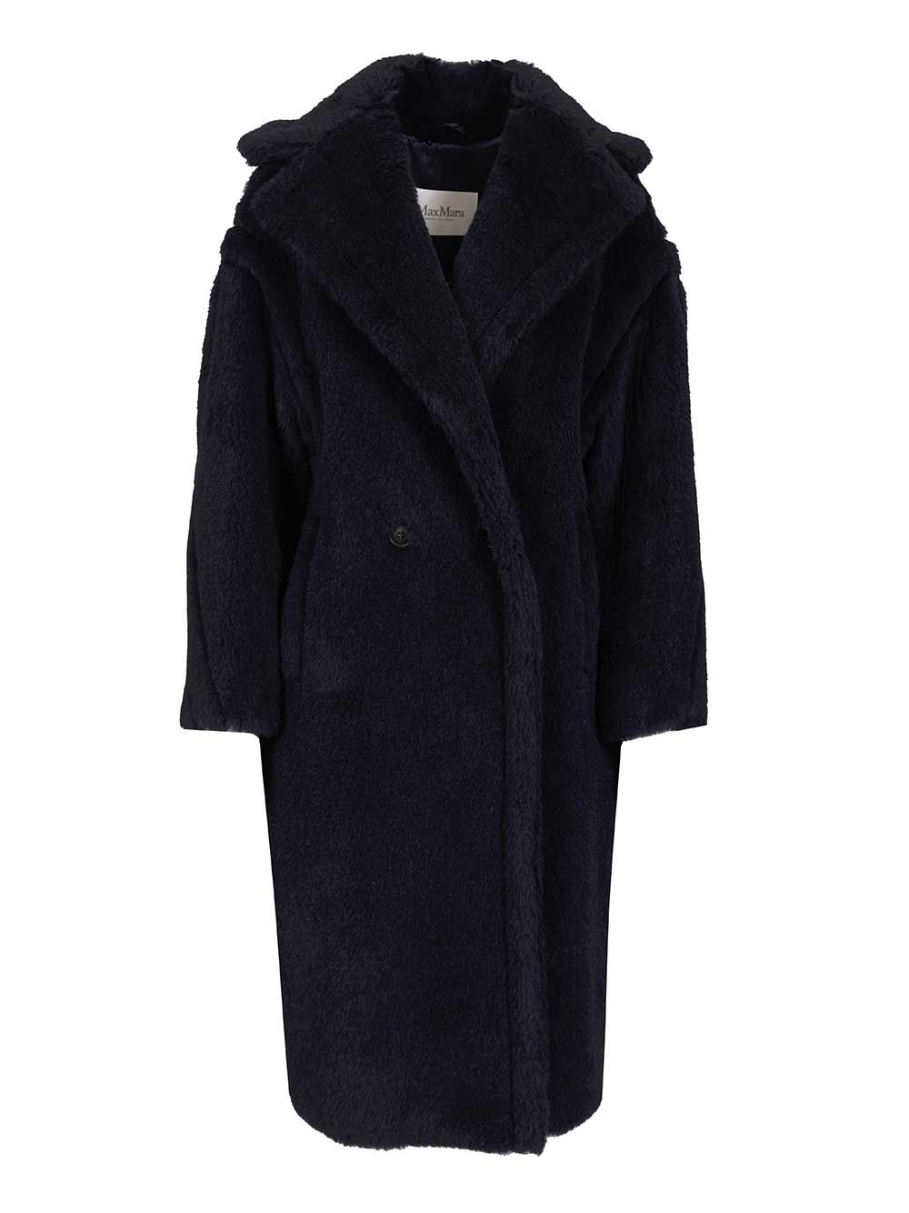 Max Mara Teddy Bear Icon Coat Coats - Blue | 8e1765faff06411b36ef2b1a55ab3ee5880cc116