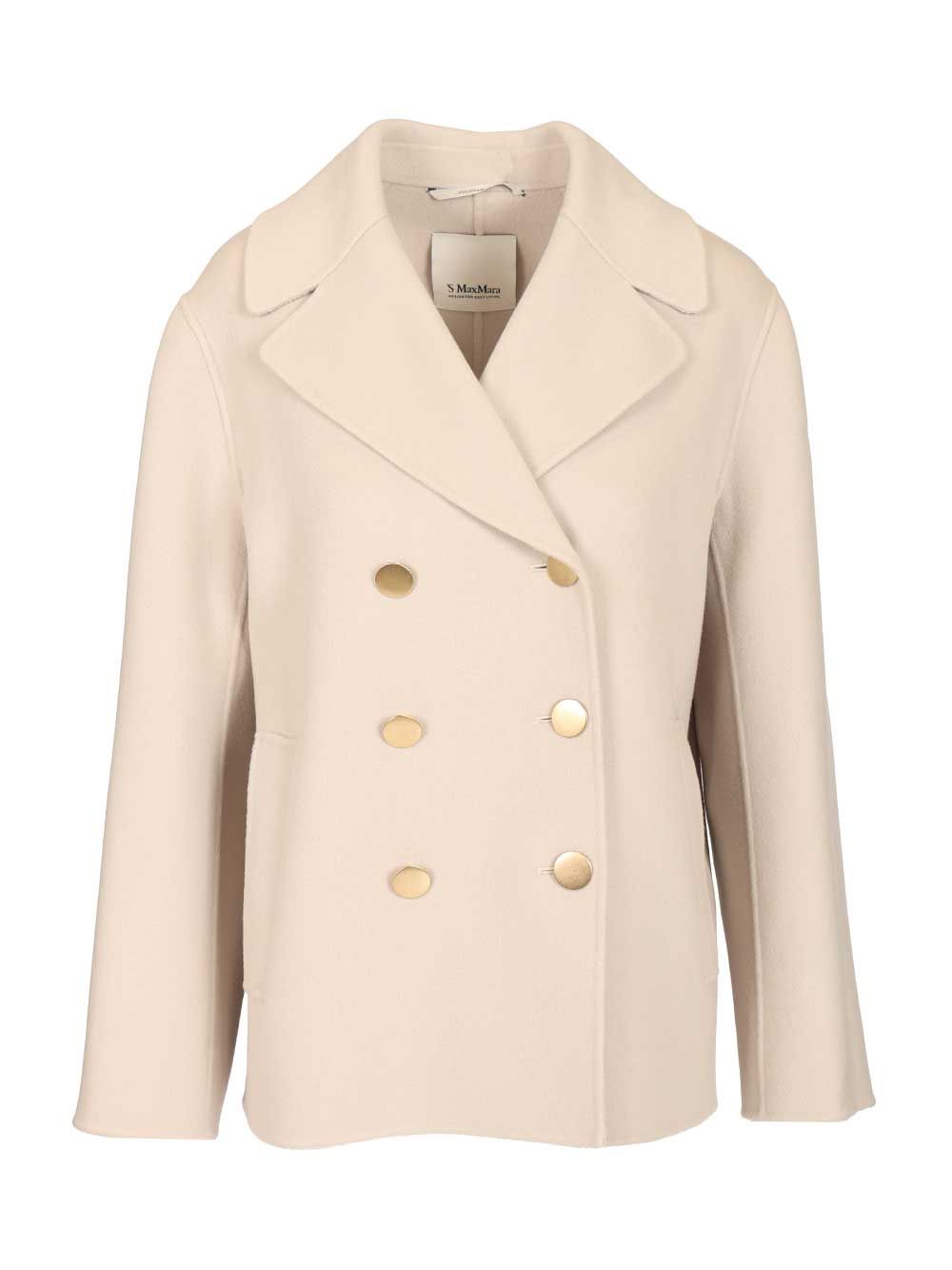 'S Max Mara Margot Wool Drap Jacket Jackets - Beige | e1c82fb96716cb8bf71528e2c52f543f96dd107e
