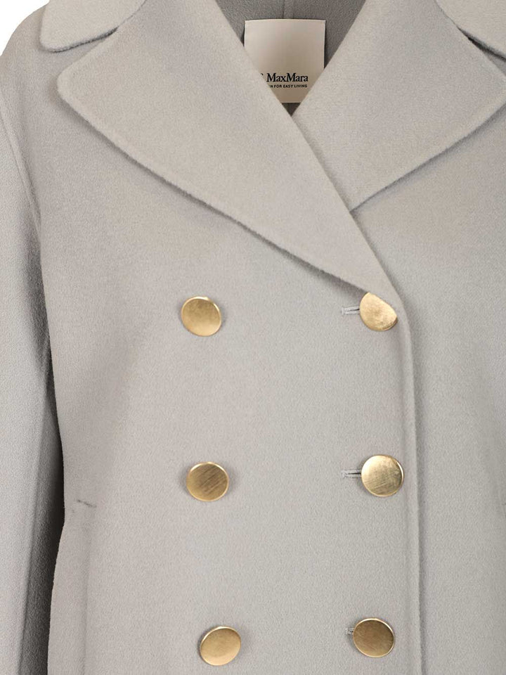 'S Max Mara Margot Wool Drap Jacket Jackets - Light blue | 9cec343164652312984745ab114ccb12bc018fc5