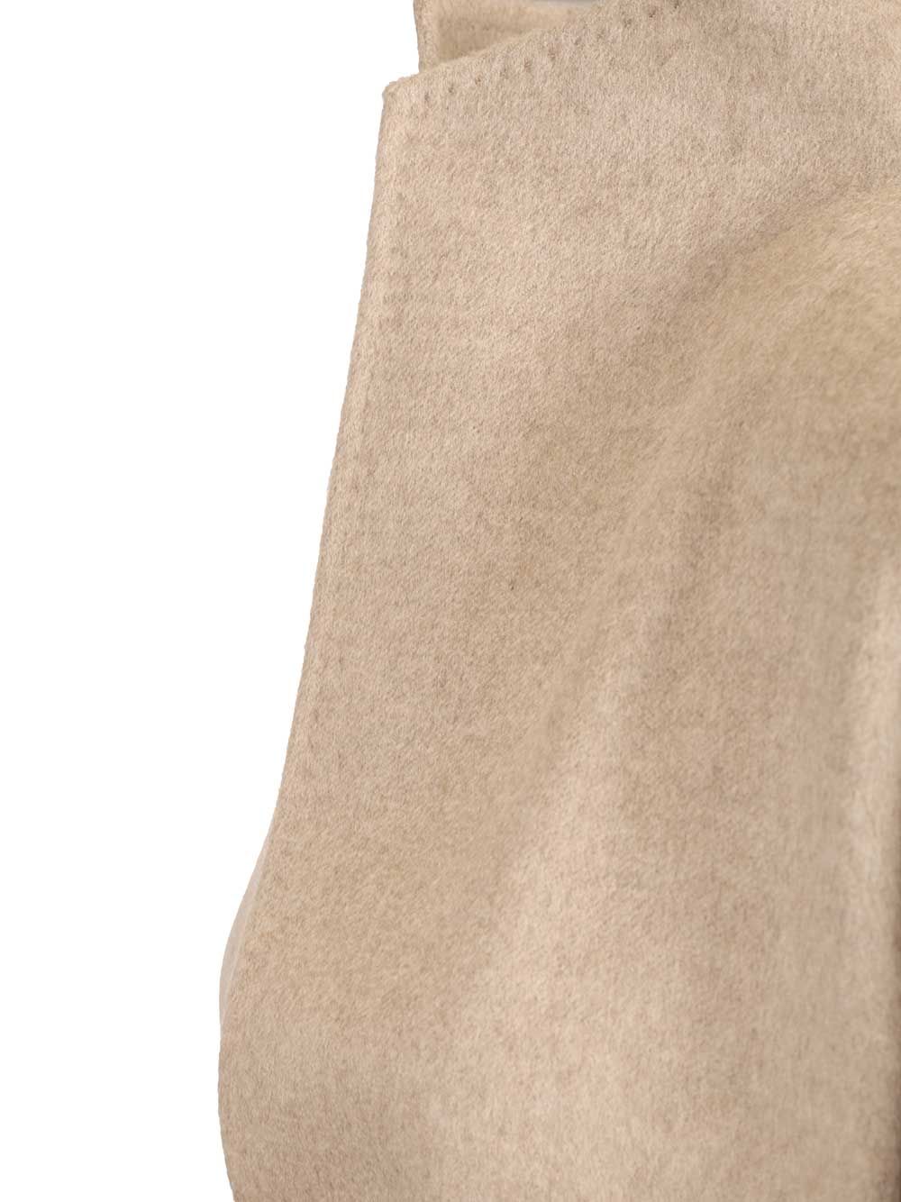 Max Mara Short Cashmere Cardigan Coat Coats - Beige | 1a7ab5e5d39043237c40bd255046cd1540c52cef