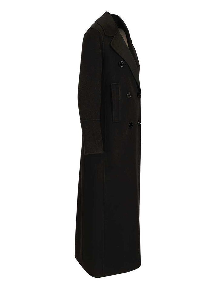 ' S Max Mara Custodi Coats - Black | a0d8ffad1af04bd24e6c664f322f9eab3b9da49b