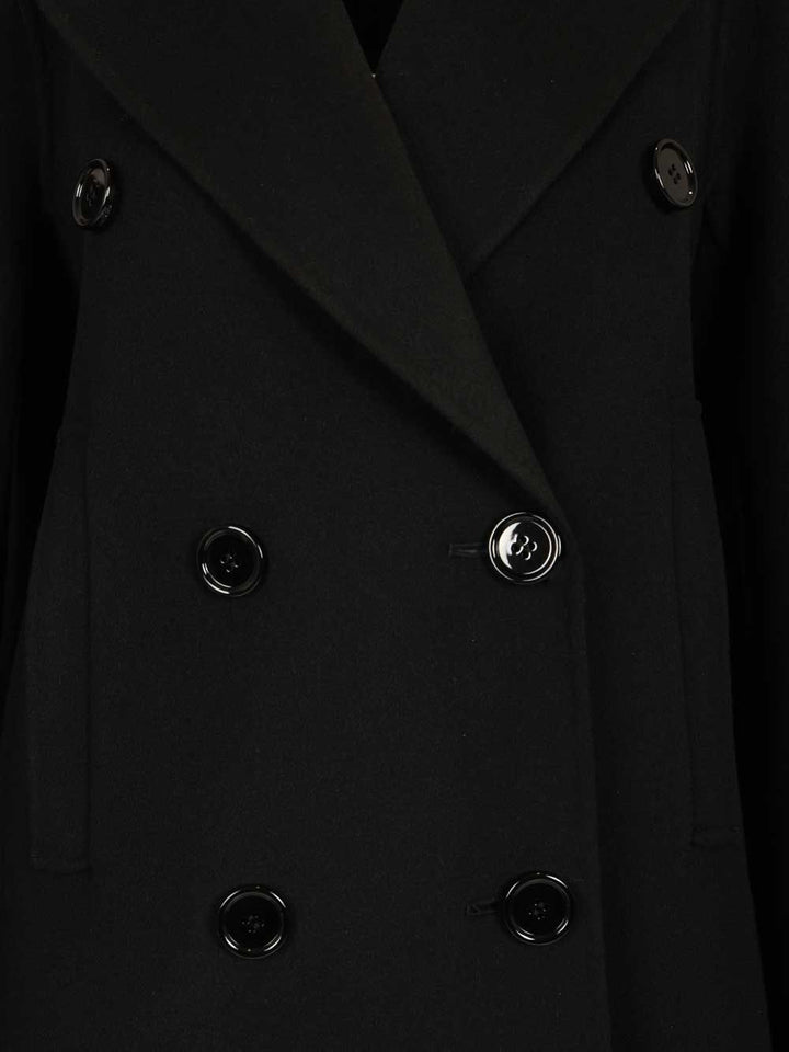 'S Max Mara Custodi Coats - Black | 2475e46177567cabe9d2e8990ab676ac10c0863d
