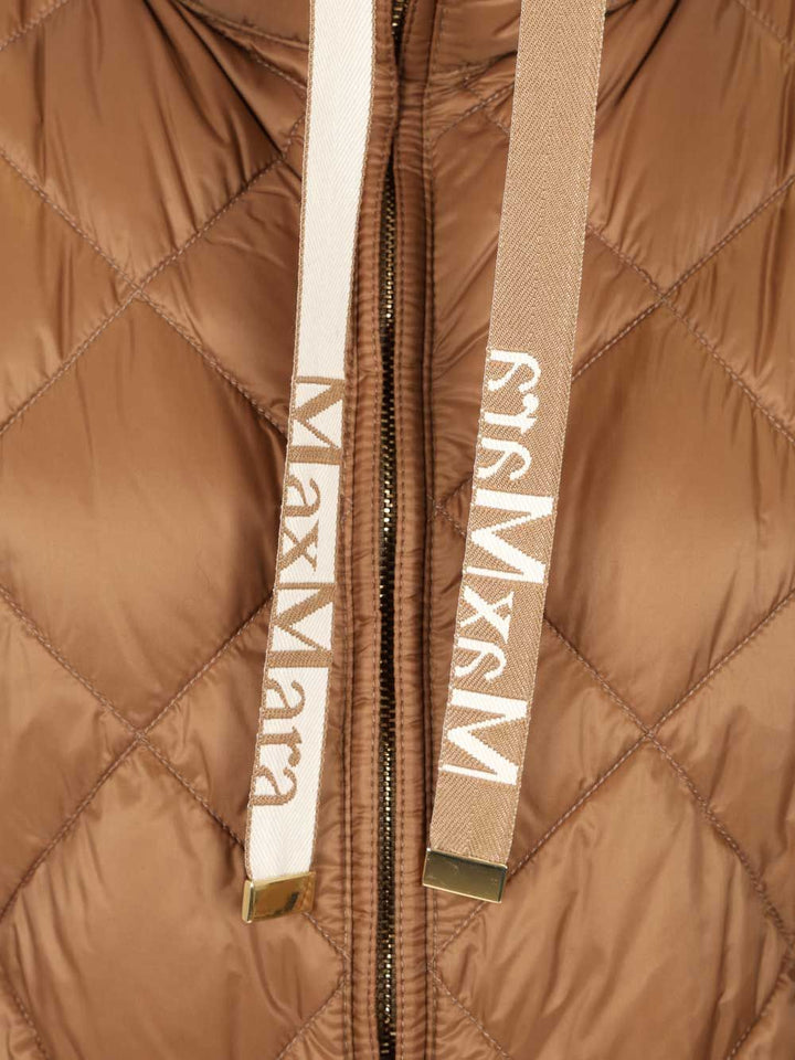 Max Mara The Cube Nylon Canvas Vest Coats - Beige | dc3760db4f1fc438860d6aa71ad8822da8763af5