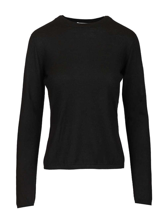 Pittura Crewneck Fine Cashmere Knit Knitwear Black
