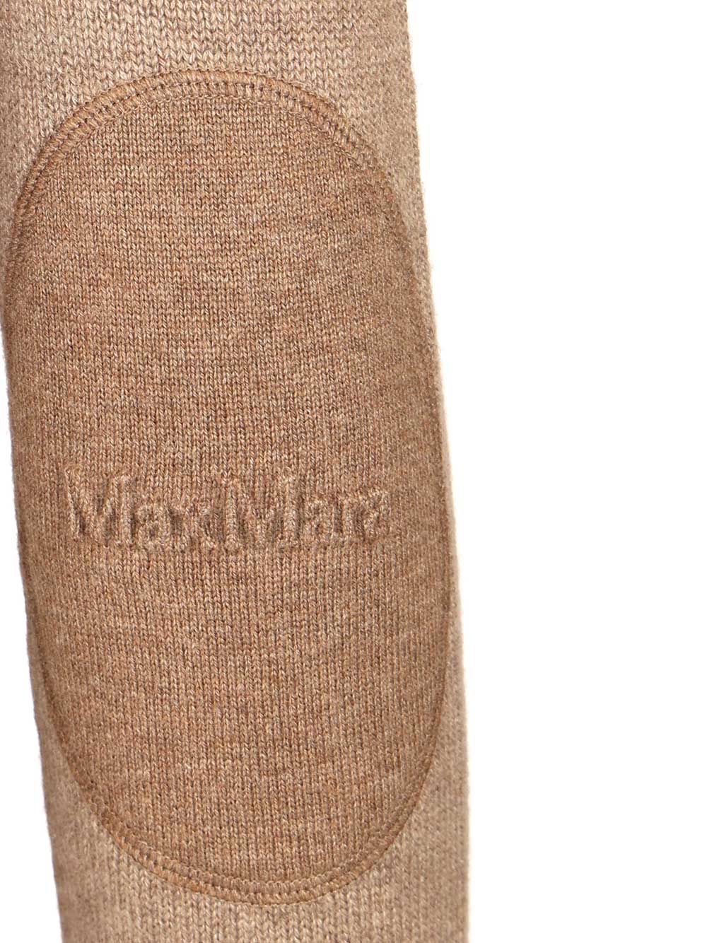 'S Max Mara Fresia Sweater In Wool And Cashmere Knitwear - Beige | 7ae79a69d61baa6f0ff083609fdd1646f4a6ce84