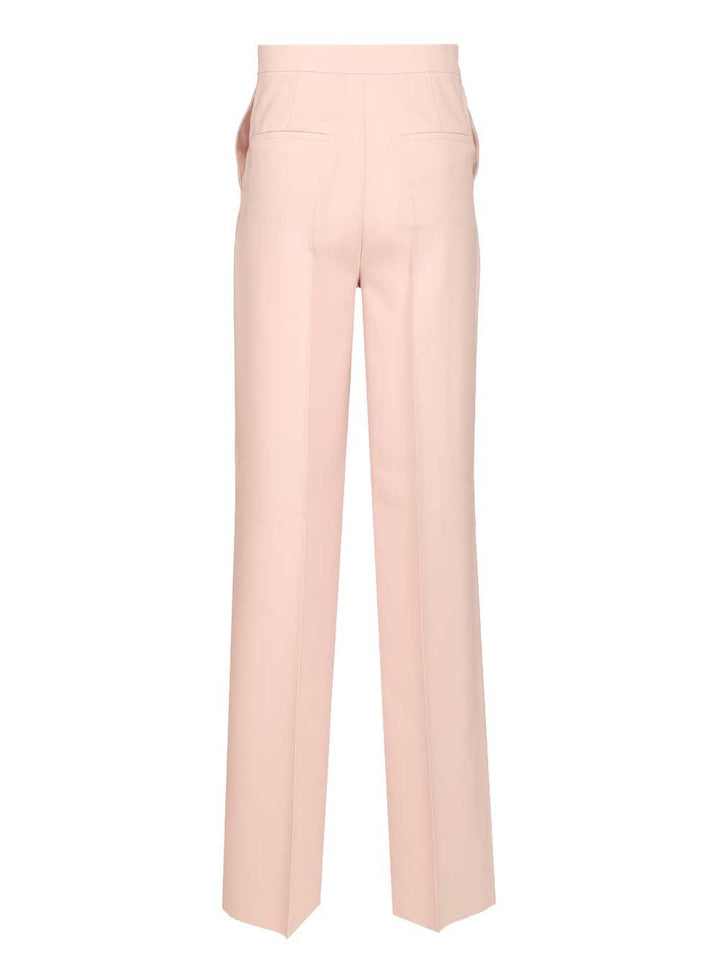 Max Mara Girone Wide Leg Pants Trousers - Rose | dd29f74d662755abca7004770846bd9c425710ec