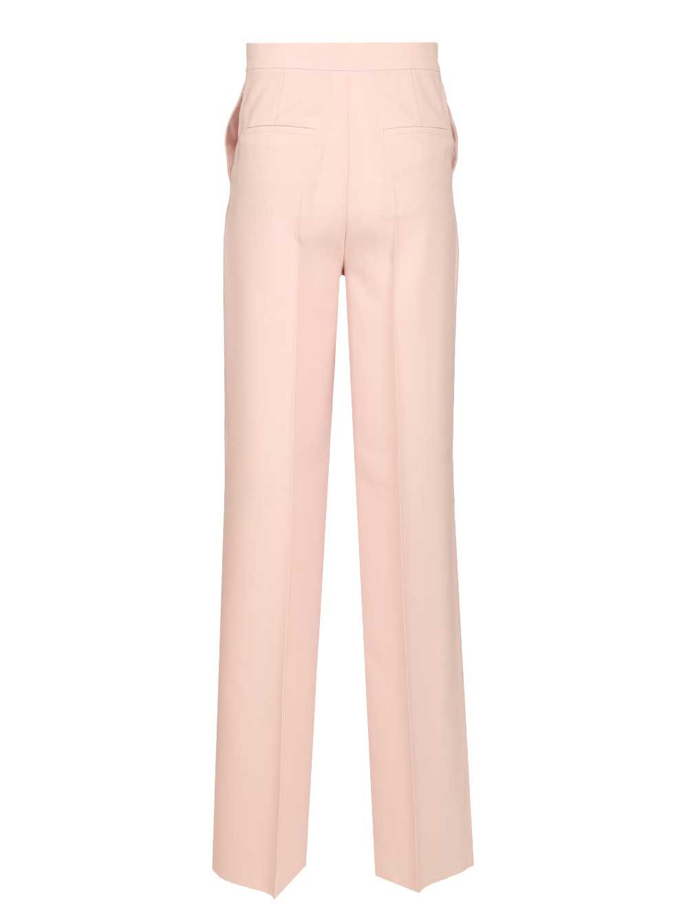 Max Mara Girone Wide Leg Pants Trousers - Rose | dd29f74d662755abca7004770846bd9c425710ec