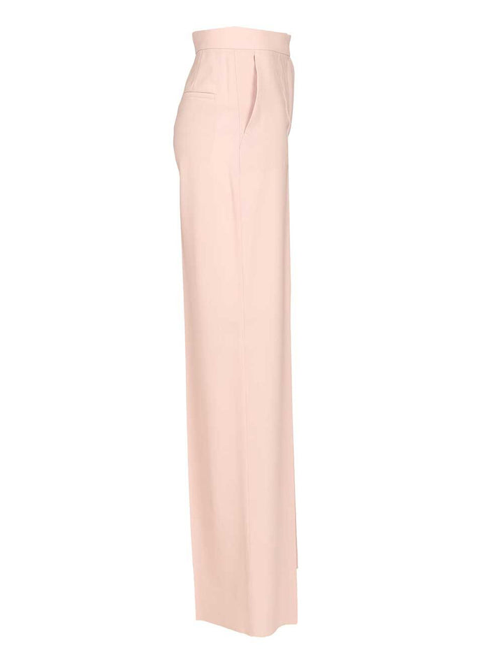 Max Mara Girone Wide Leg Pants Trousers - Rose | 63d00357778ec65eb37c35a6b8a7e6243a4c1bae