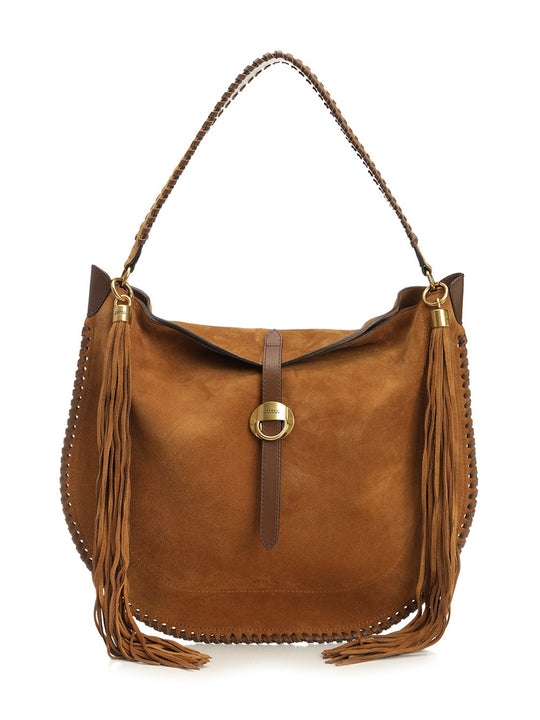 Oskan Soft Folk-Gz Shoulder Bags Brown