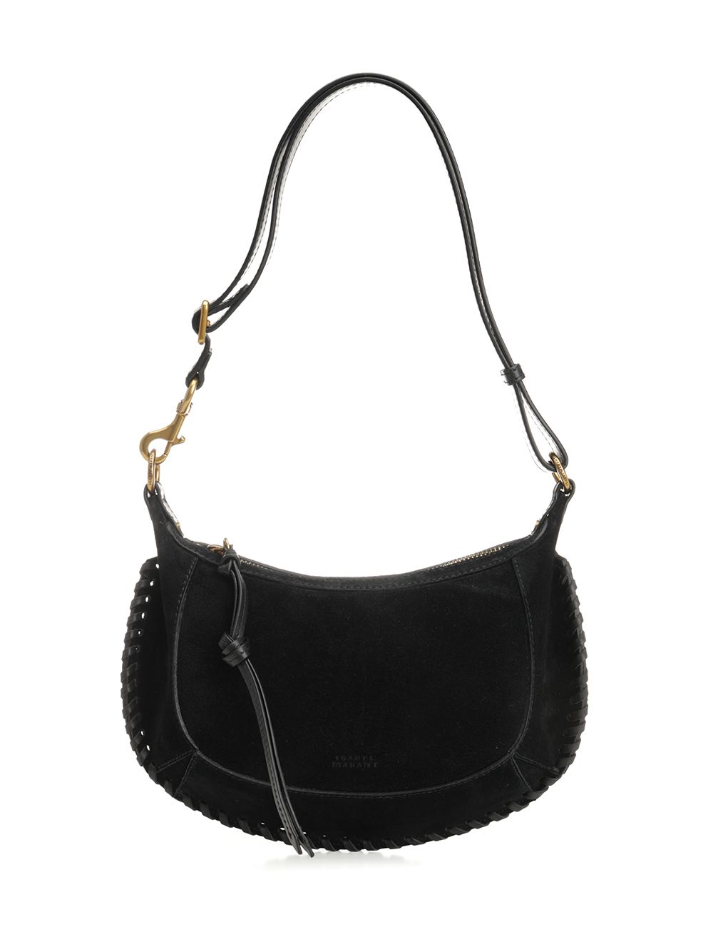 Isabel Marant Oskan Moon-Gz Crossbody Bags - Black | 4c804243a2e5ce90b587cb5ff06a912780cfa9e4