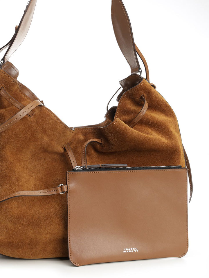 Isabel Marant Bolton Shoulder Bags - Brown | 81e70496a9824031bbfa6117450ecd2f84fabd17