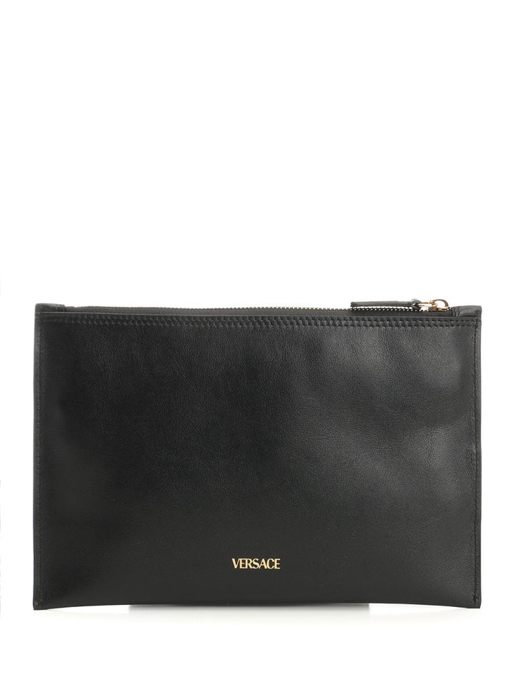 Versace Slim Leather Pouch Small leather goods - Black | 32c7b7f48413e0c62bfa19dfa58c1e156a8f327d