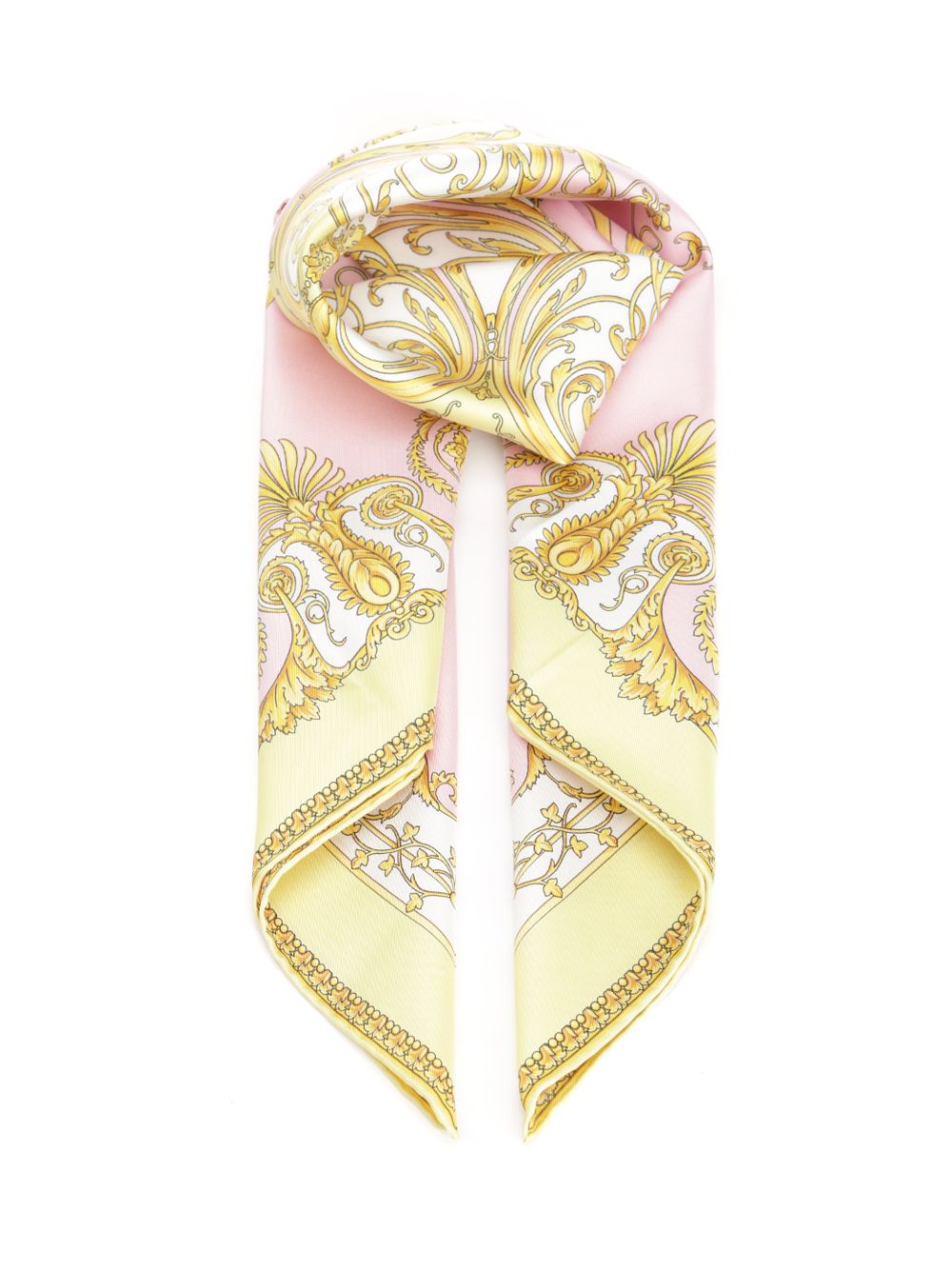 Versace Silk Scarf Scarves And Foulards - Rose | f4b3e9aa4556c42b887431d5618e9c154f7a15e4