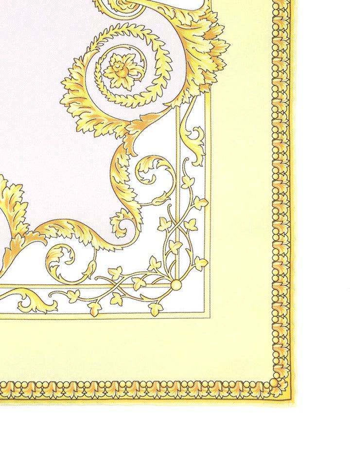 Versace Silk Scarf Scarves And Foulards - Rose | 1ed8834ec3a8d48deda7261ed93a39e620458bd5