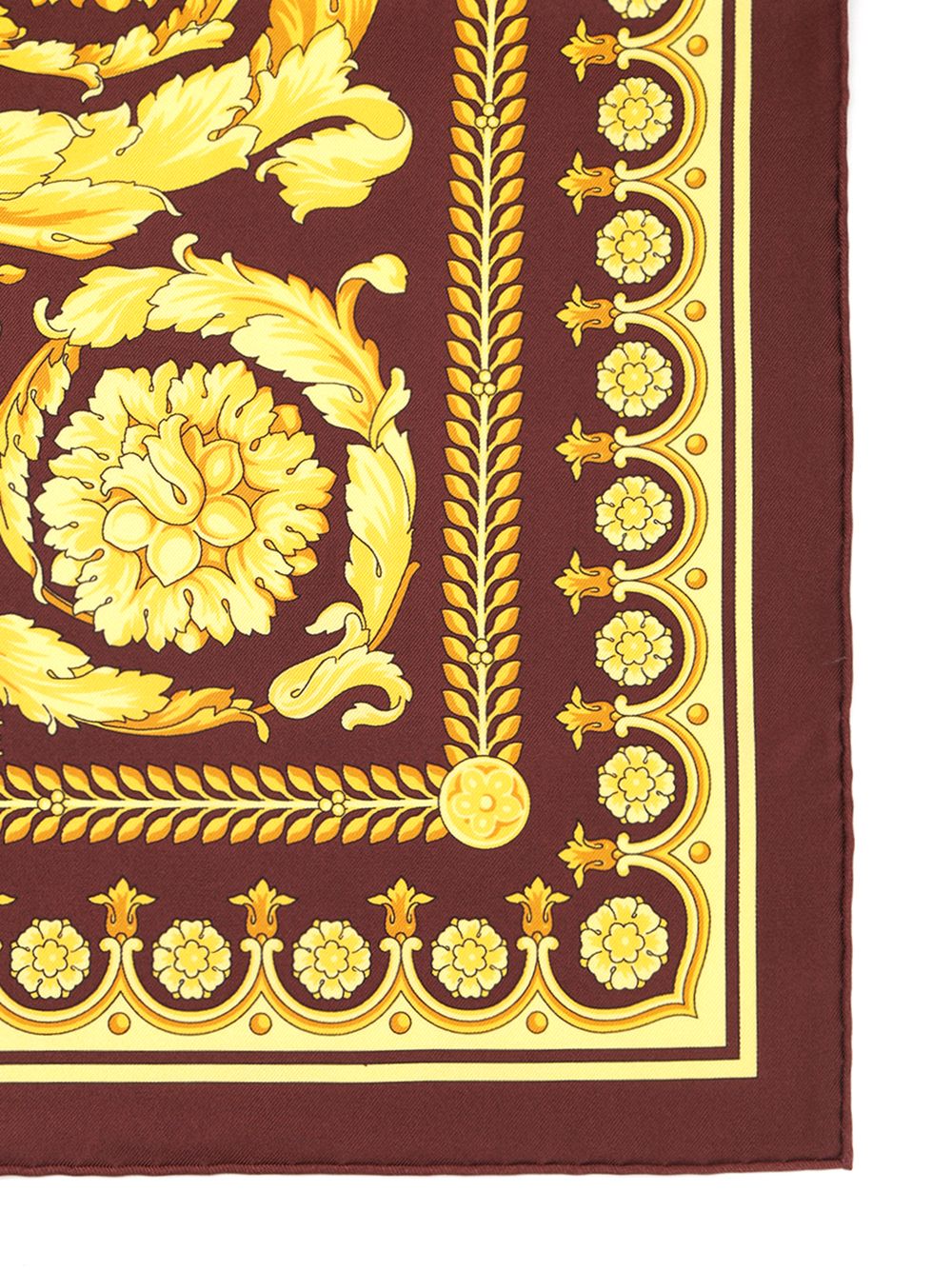 Versace Silk Scarf Scarves And Foulards - Bordeaux | 4dc4cbd4ba501a578298e0fba559c133675d7d2f