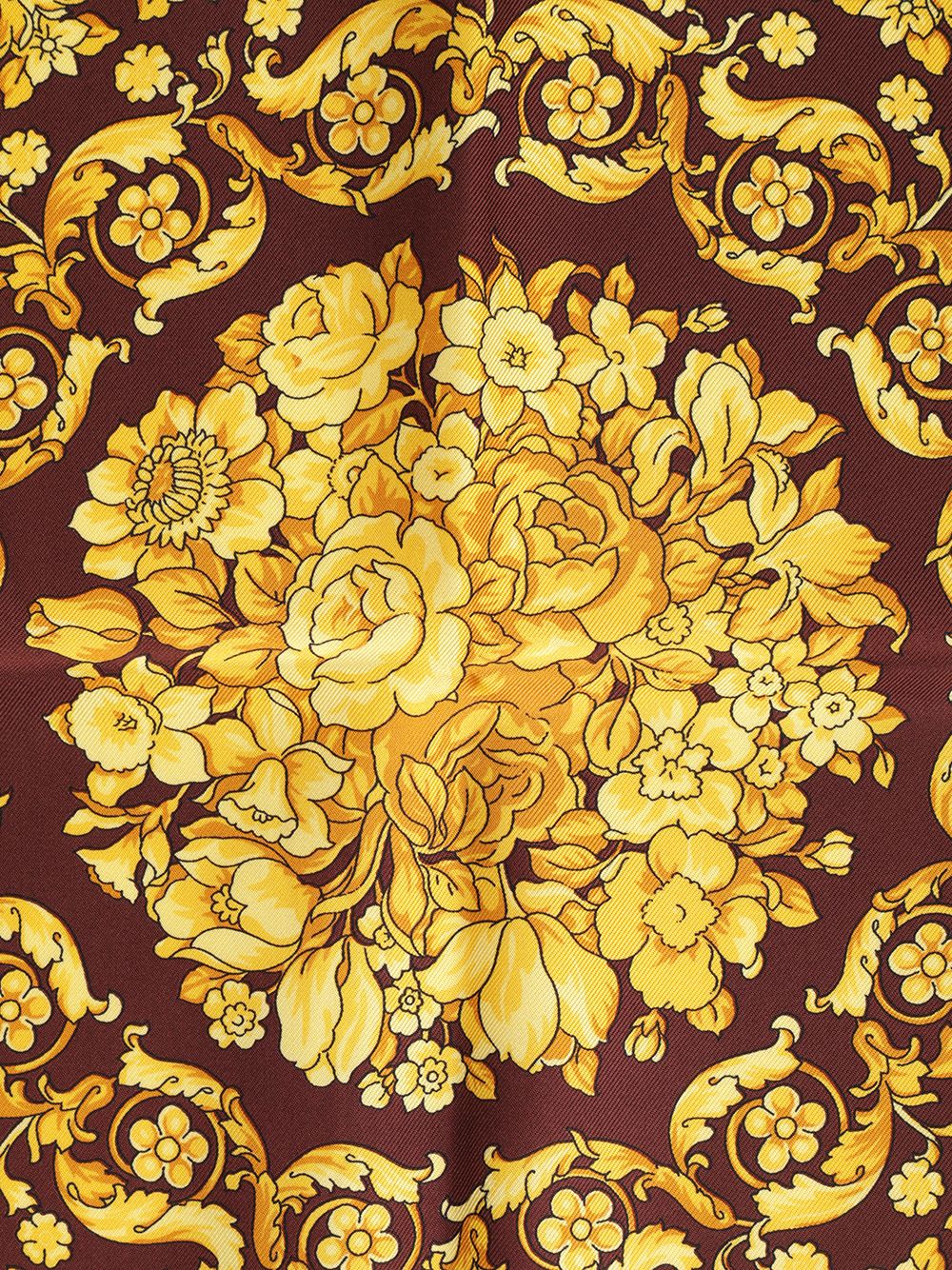 Versace Silk Scarf Scarves And Foulards - Bordeaux | 09a9b2189b02b2bddc9c1573738859b860d3bd8c