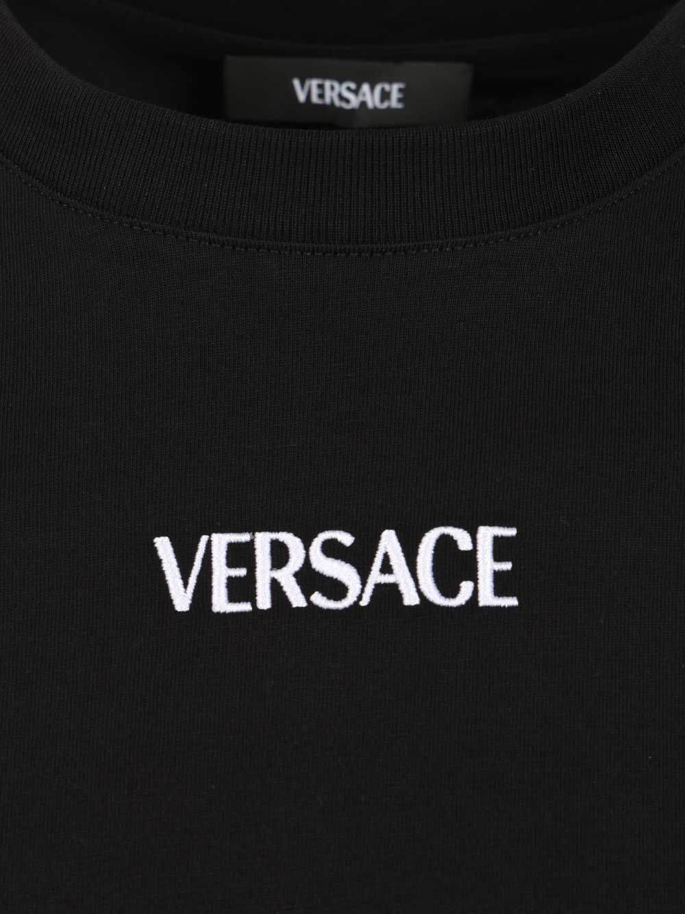 Versace Cotton T-Shirt - Black | 49d77f3dfef8c26866cb532de36cac96dcdb8cb1
