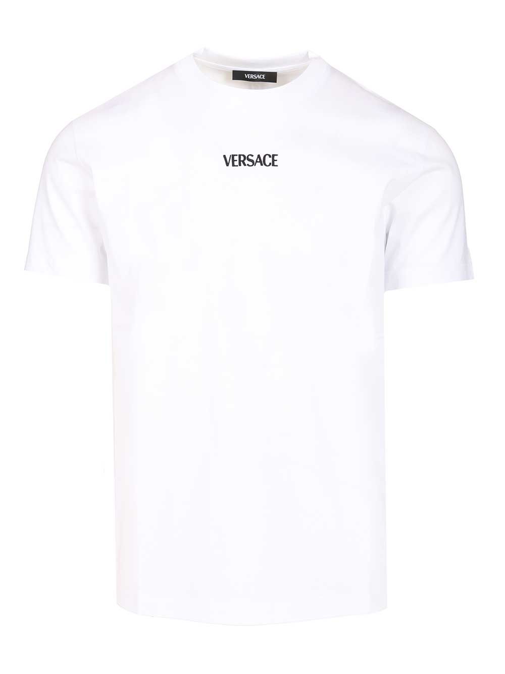 Versace Cotton T-Shirt - White | 97144c33e6fc5a59fcd91314e2d137ba1b4d6150