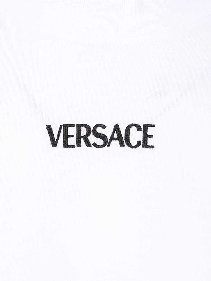 Versace Cotton T-Shirt - White | a88dff8b6381a0f4cc664744ec66c41dcd474774