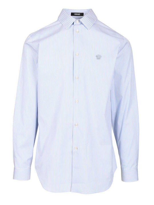 Slim Fit Shirt Shirts Light Blue