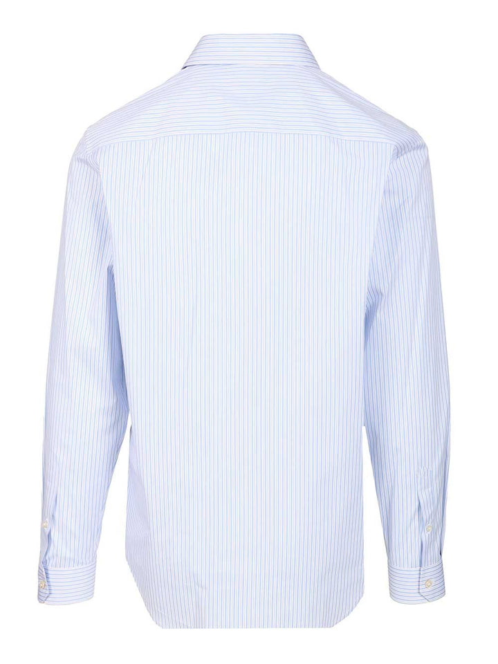 Versace Slim Fit Shirt Shirts - Light blue | a7091fb5fc74125a8fc9871a39f0c5c5d2ebcc97