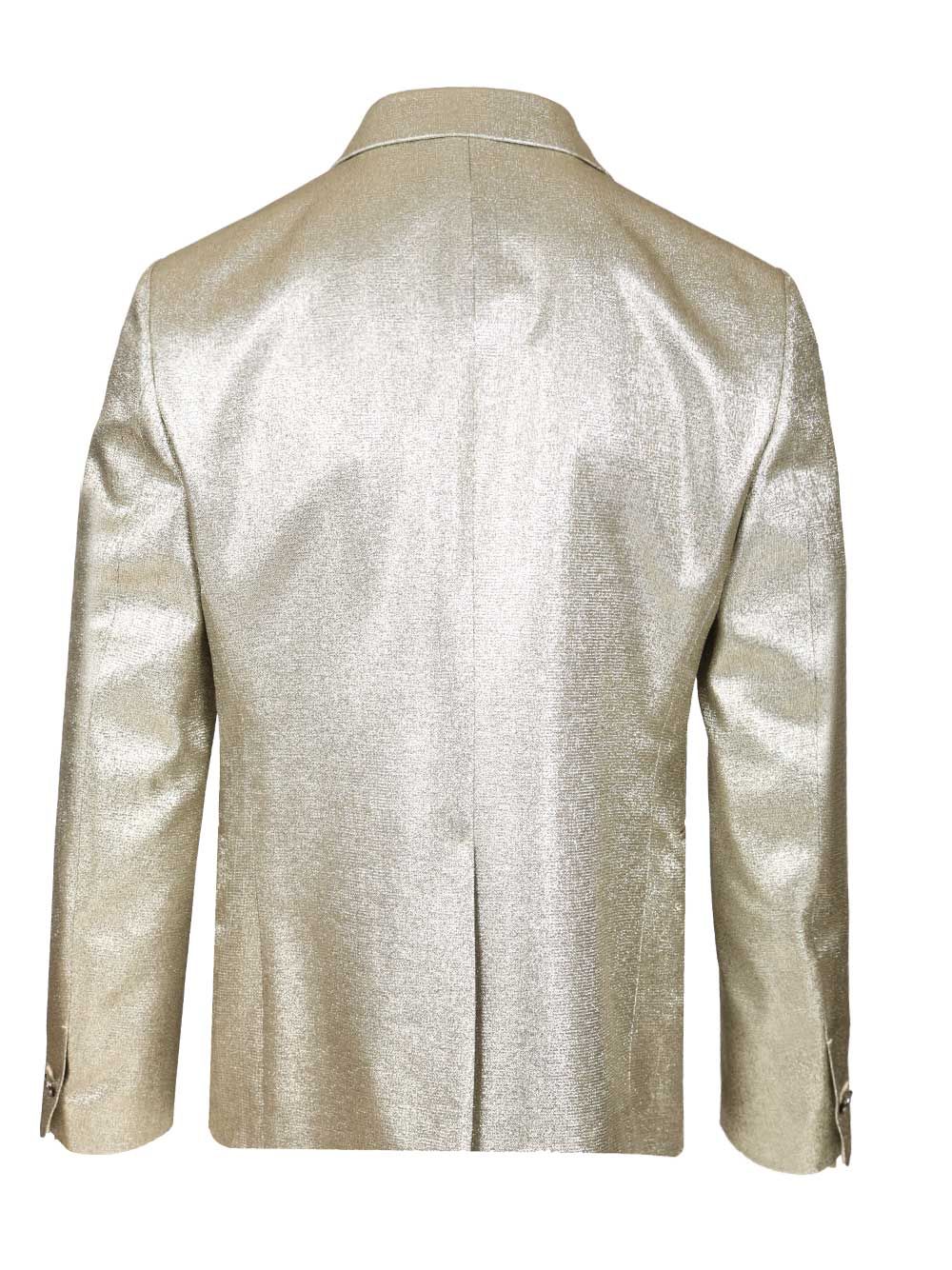 Versace Lurex Evening Blazer Jackets - Silver | aa32d56f36fb16f976b5a2429c423a9242e842cb