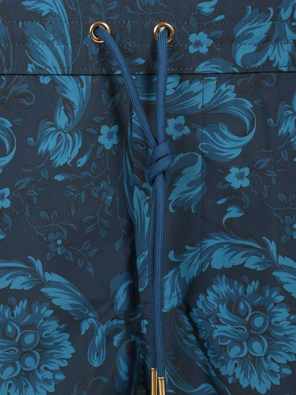 Versace Nylon Swim Shorts Swimwear - Blue | 274d56e2878ca37c02e4068a9c5d7c65b4ef5094