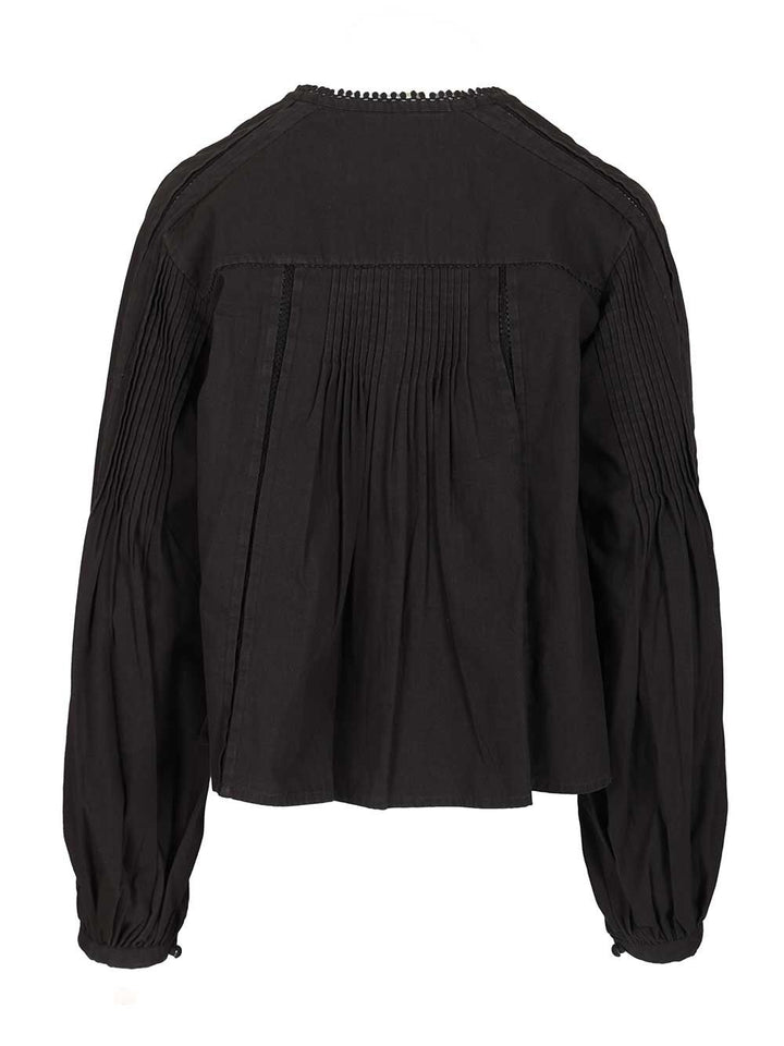Isabel Marant Cubraly Shirts - Black | 7b733856abfefed27dd86b9eeba004bf213b49fc