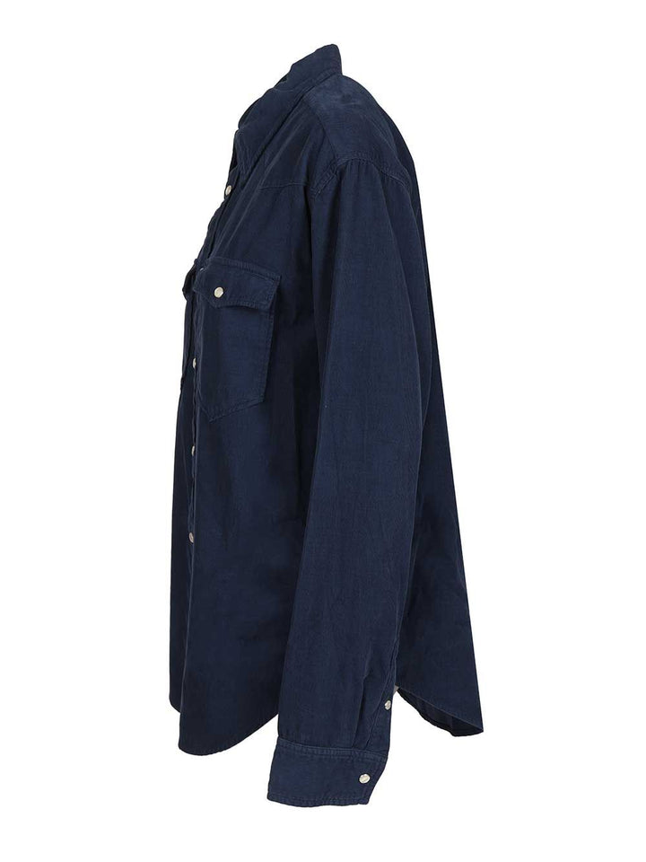 Marant Vasco-Gb Shirts - Blue | c43777ca5305e1172a8536e6a8f3243d79a90d15