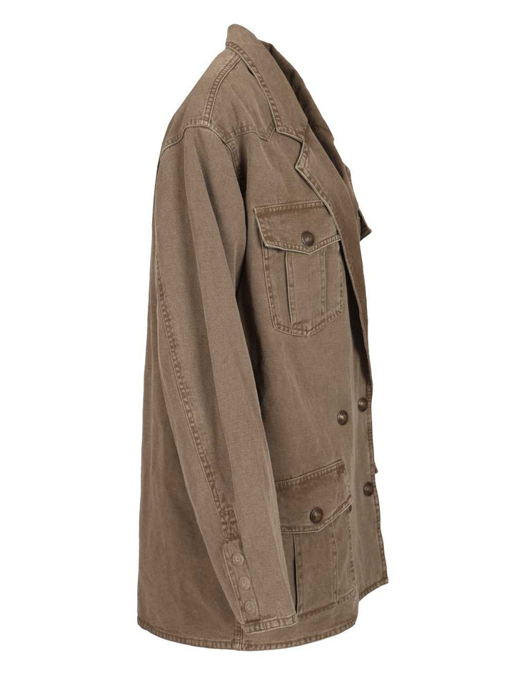 Marant Etoile Nevala Jackets - Brown | 5ba0d466e9e528f3eed99a980c24bce2d3d00966