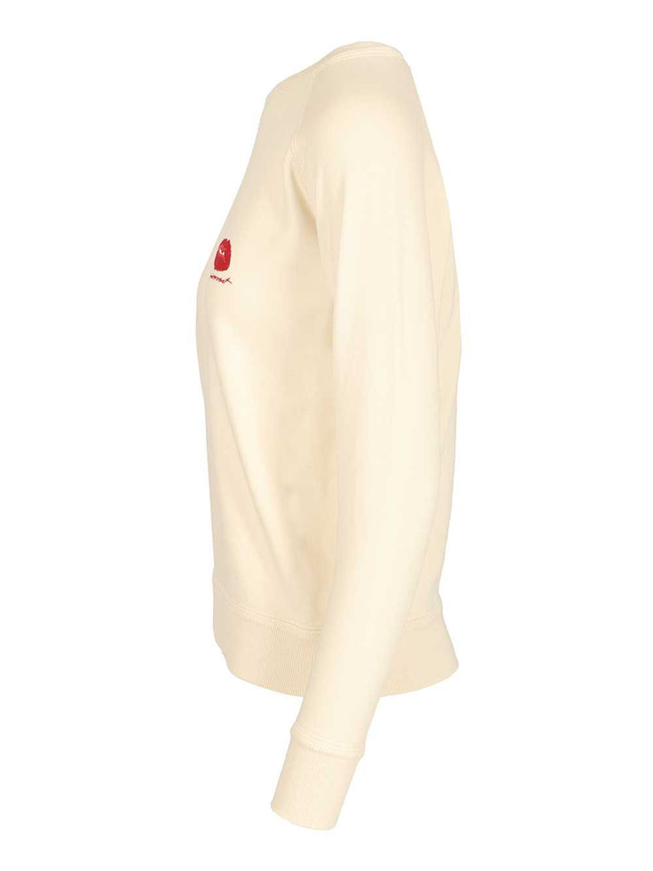 Marant Etoile Millyny Sweatshirts - Beige | ebeee303aa34b37df0f3385a4d05474121dfad21