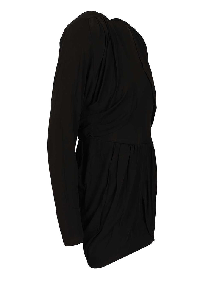 Isabel Marant Crepe Jersey Mini Dress Dresses - Black | ca20d827e4fe68e255c6a17c467bebd0592264f0